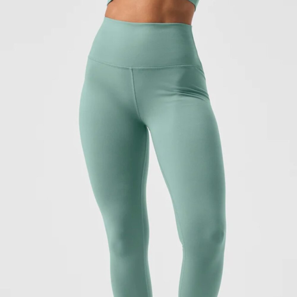 Alo Womens 7/8 High Waist Airlift Legging Seafoam Green